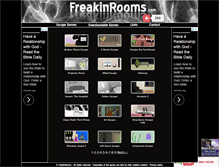 Tablet Screenshot of freakinrooms.com